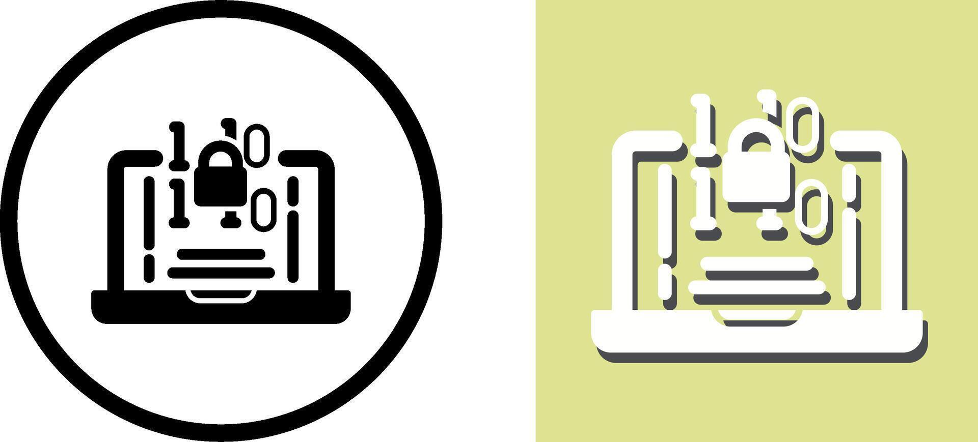 Encryption Icon Design vector