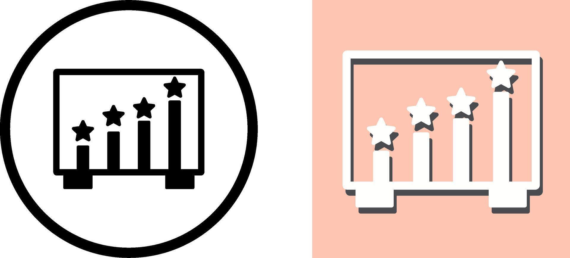 Rating Icon Design vector