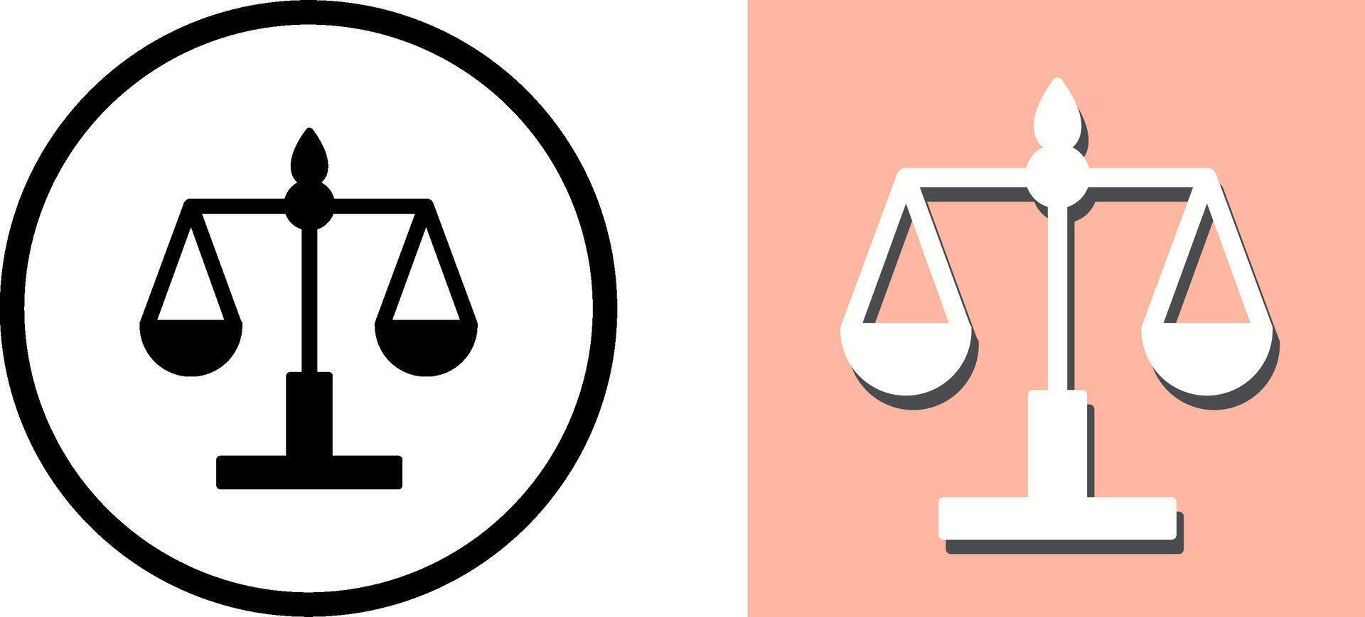 Scale Icon Design vector