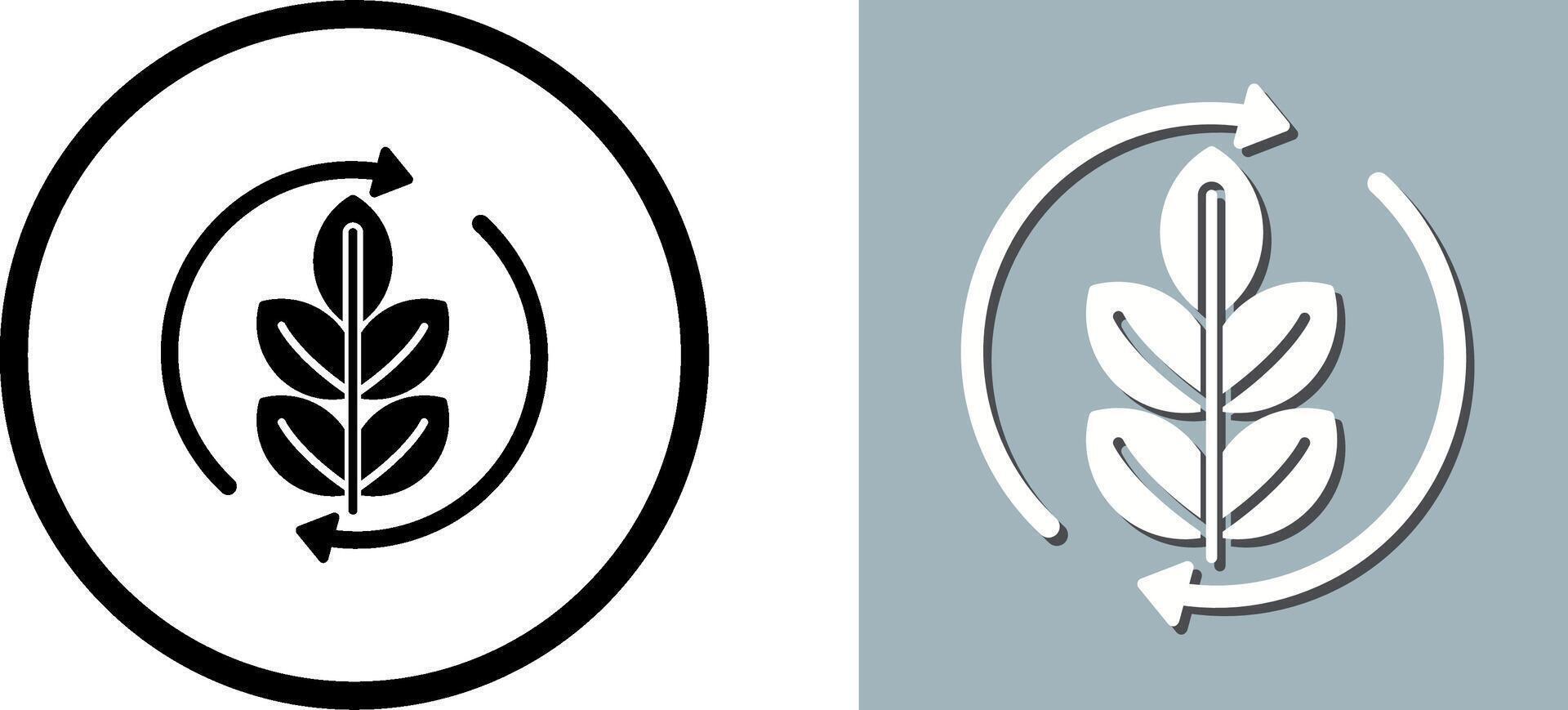 Agronomy Icon Design vector