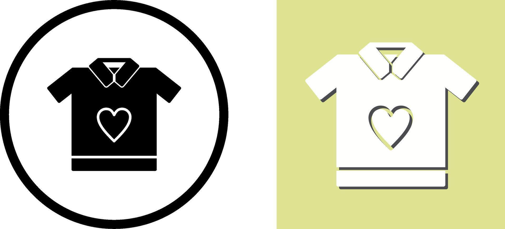 T Shirt Icon Design vector