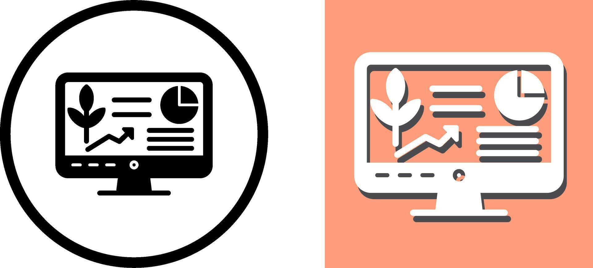 Computer Icon Design vector