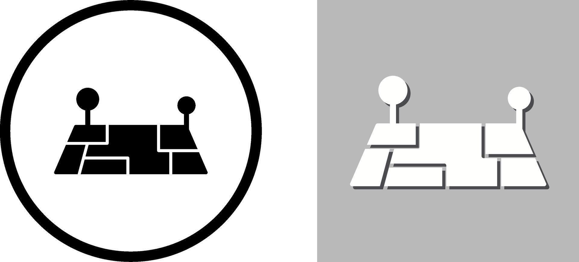 Pin Location Icon Design vector
