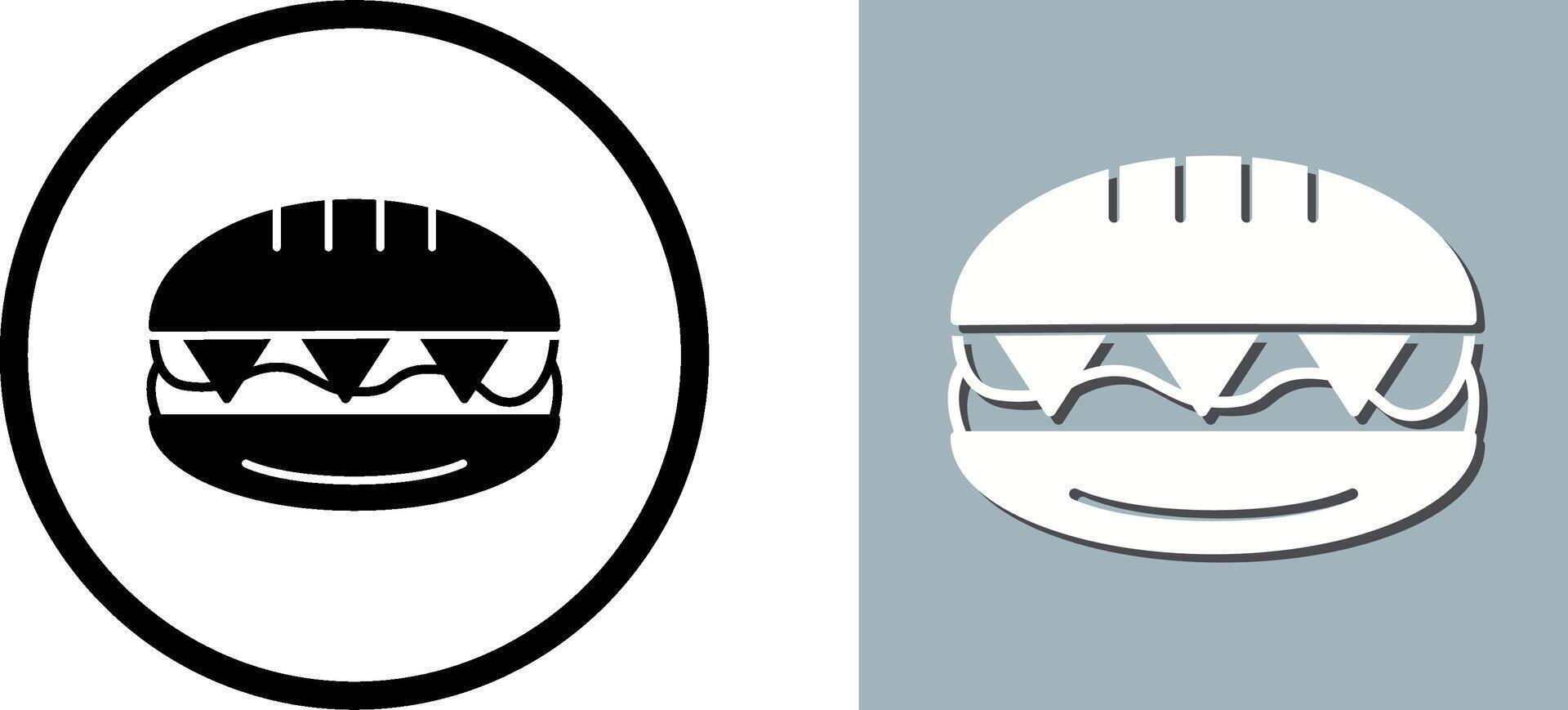 Sandwich Icon Design vector