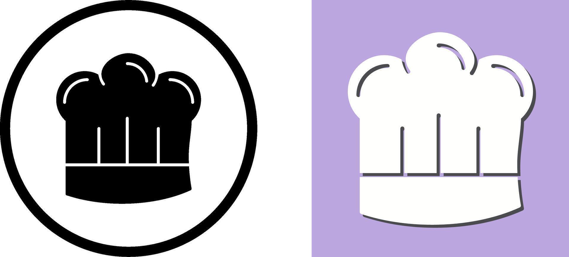 Chef Hat Icon Design vector