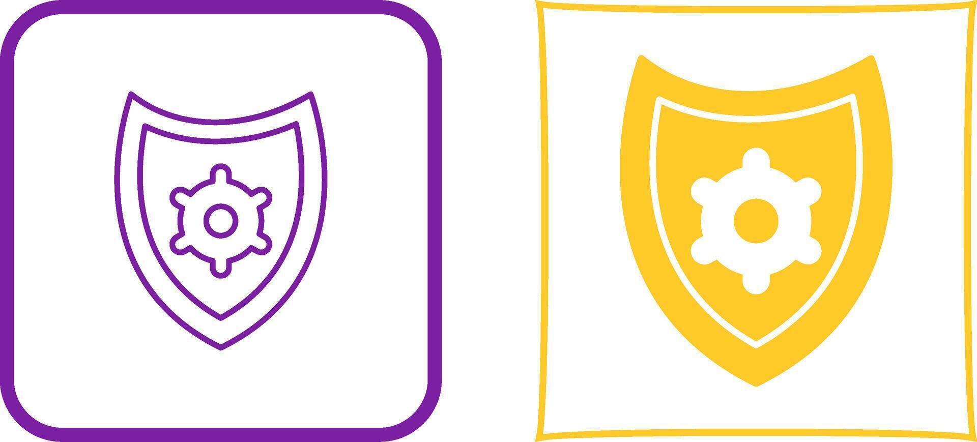 Security Settings Icon Design vector
