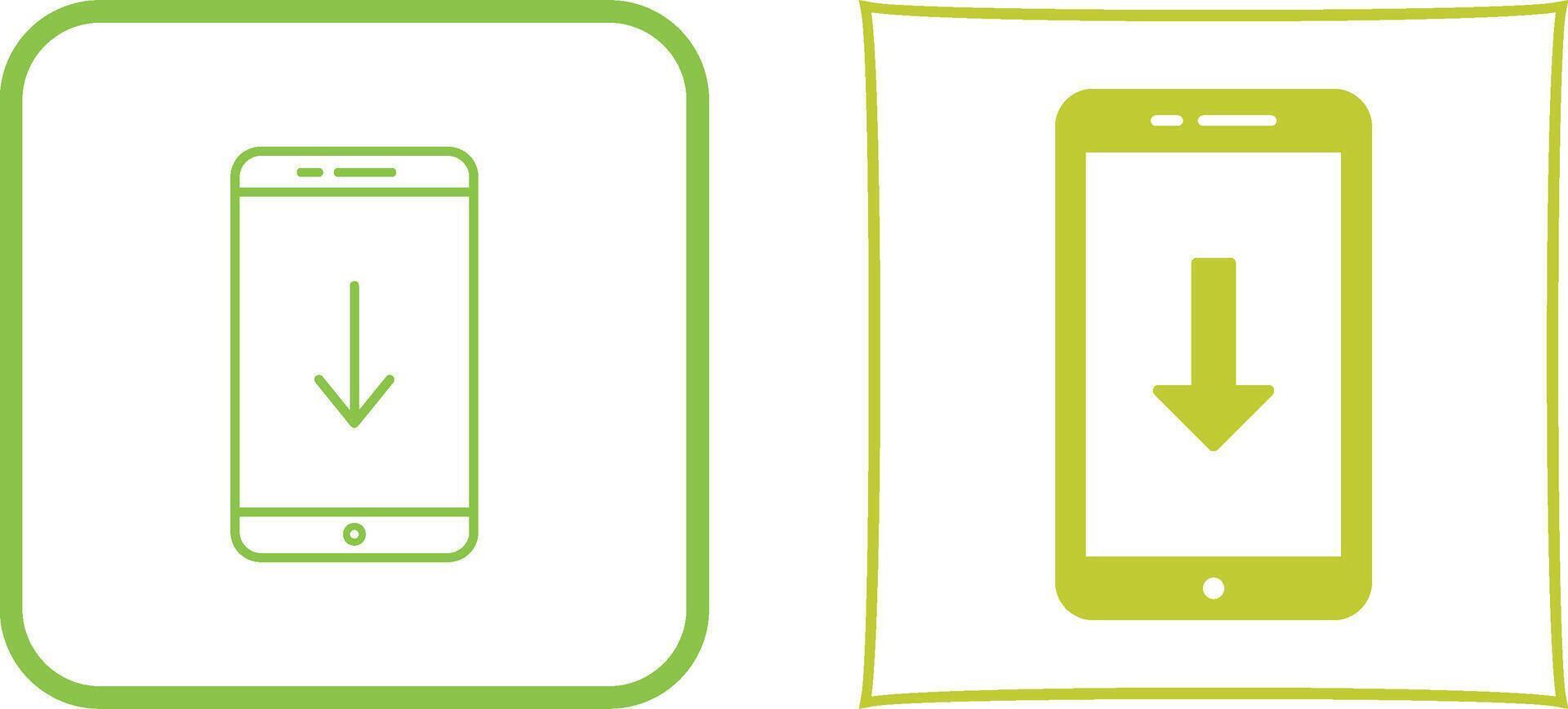 Unique Download Icon Design vector
