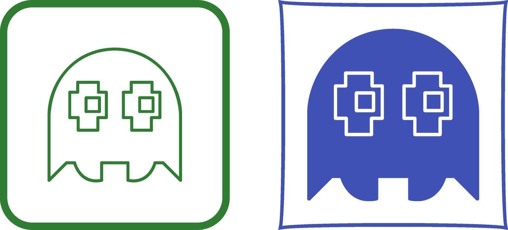 Unique Game Character Icon Design vector