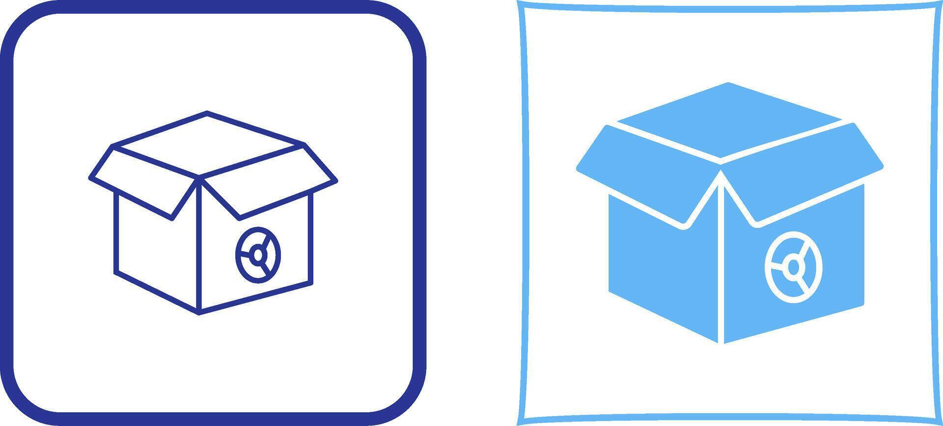 Unique Seo Packages Icon Design vector
