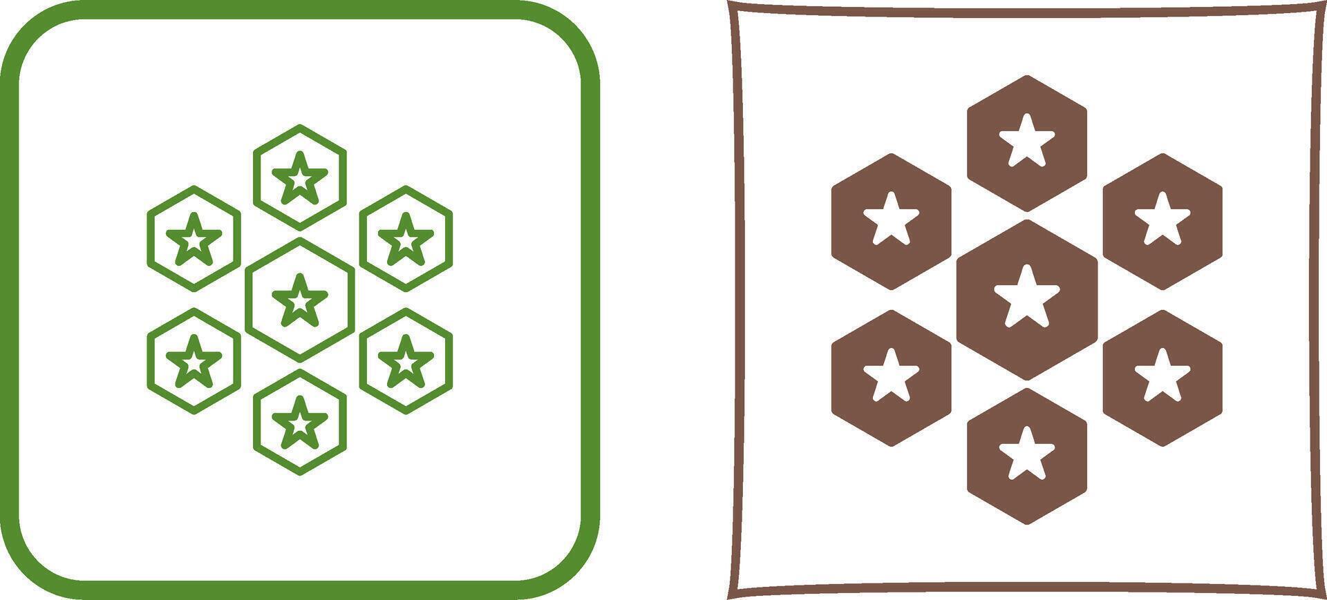 Unique Reputation Management Icon Design vector