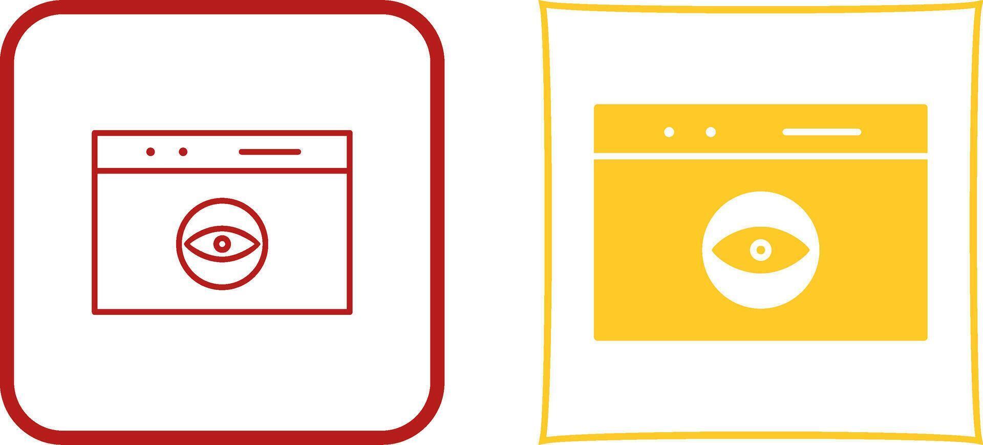 Unique Link Optimization Icon Design vector