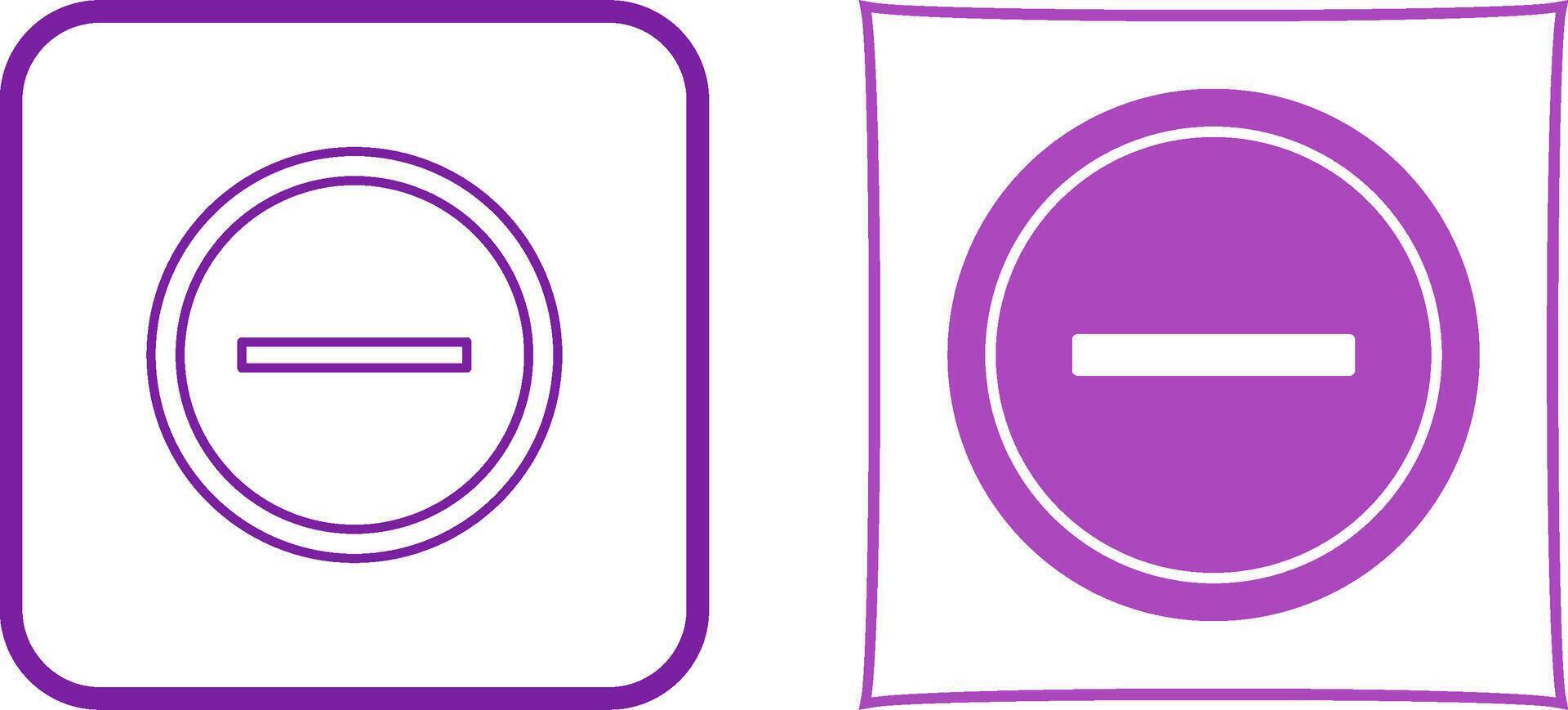 Entry Prohibited Icon Design vector