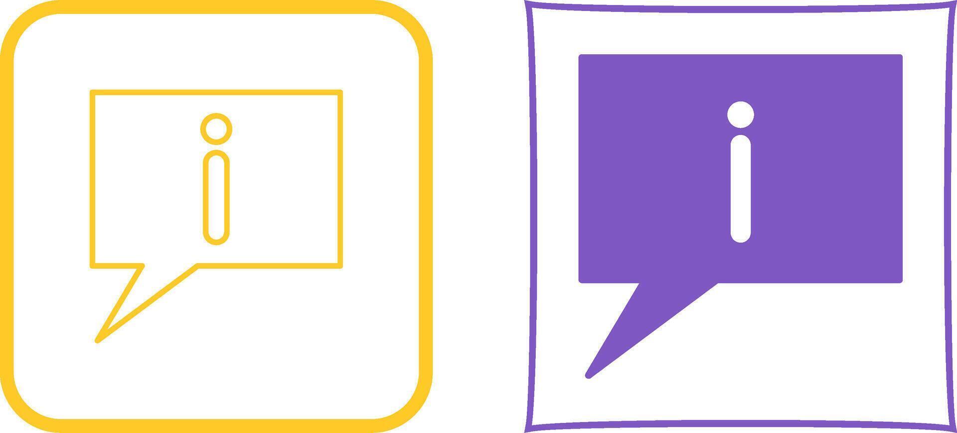 Information Icon Design vector