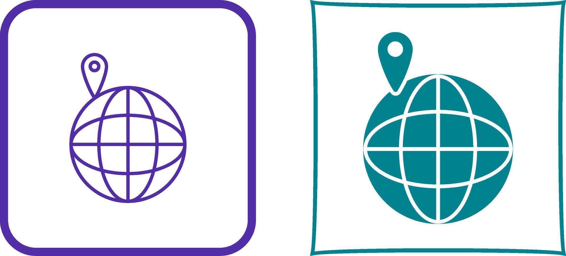 Vacation Spots Icon Design vector