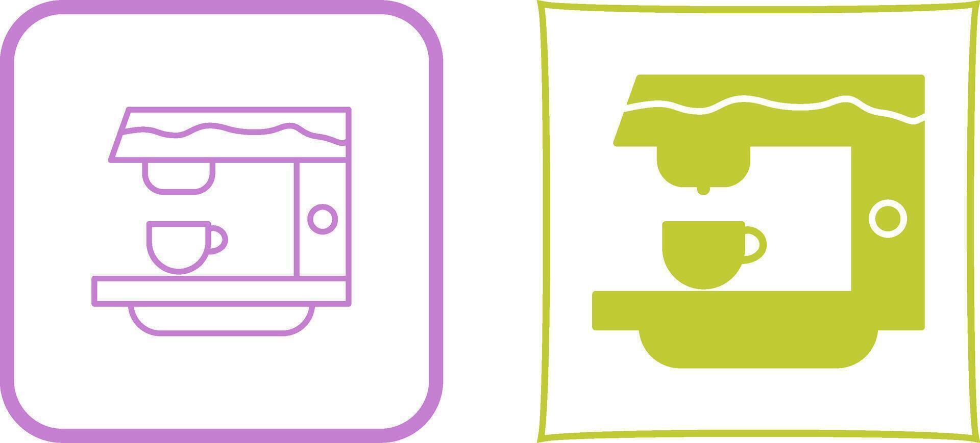Coffee Machine Icon Design vector