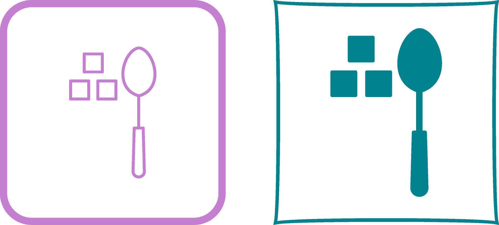 Sugar Icon Design vector