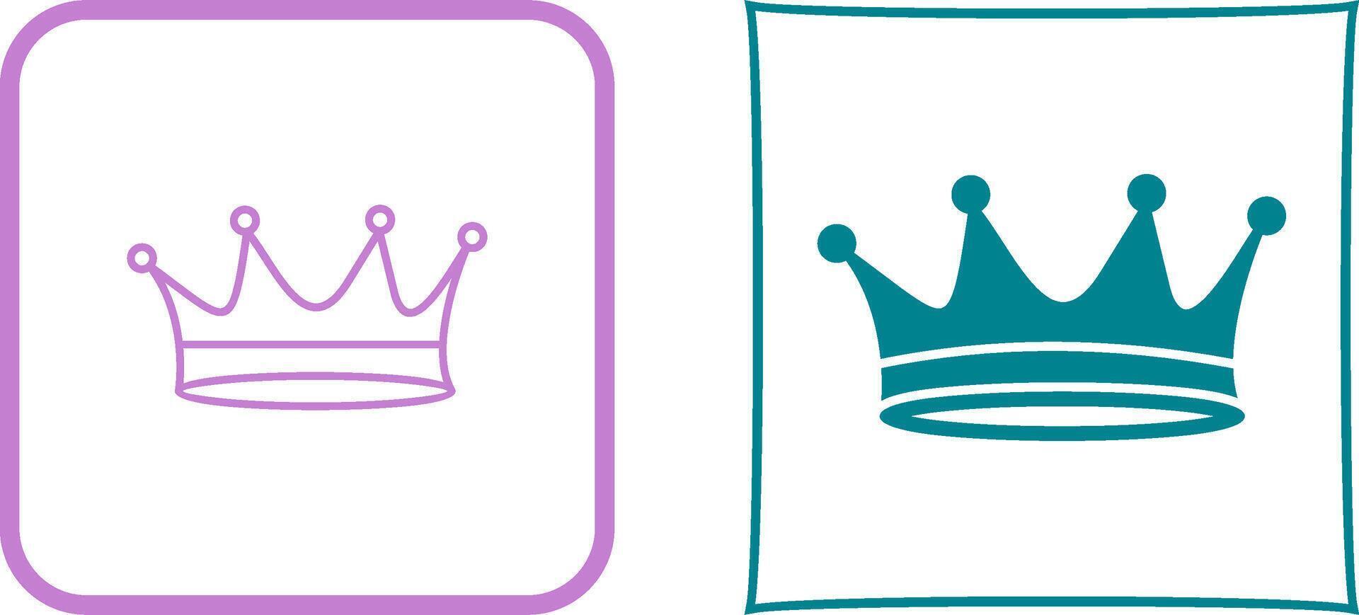 King Crown Icon Design vector
