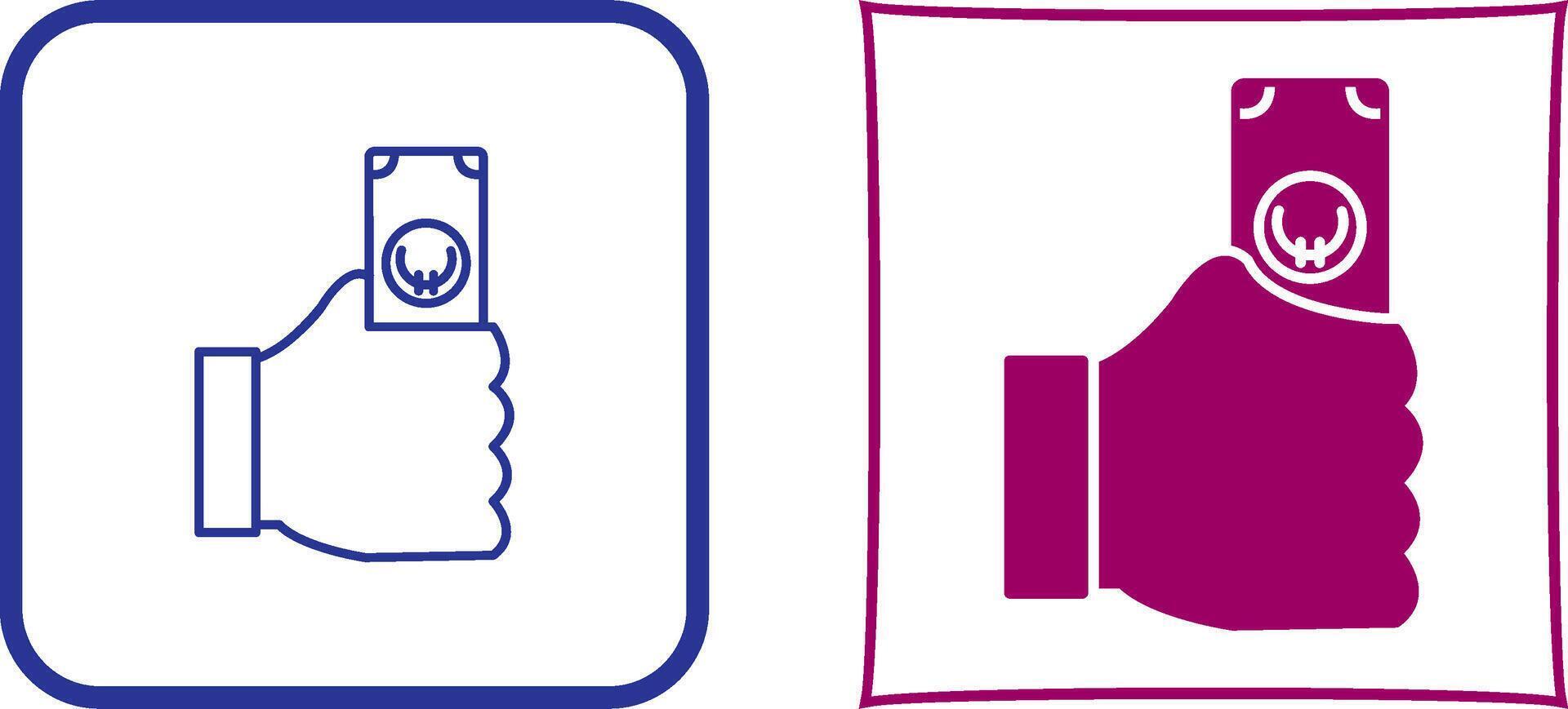 Unique Cash Icon Design vector