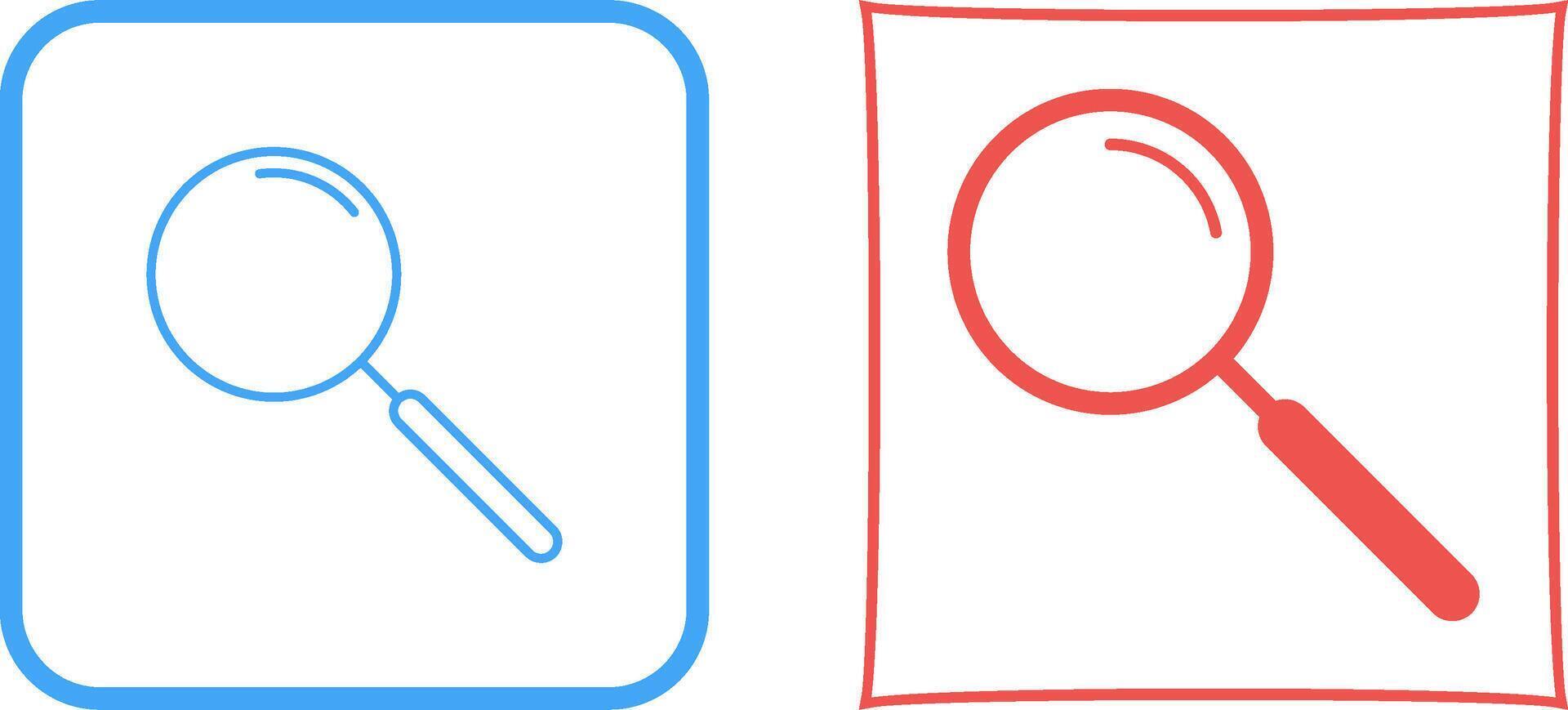 Unique Search Icon Design vector
