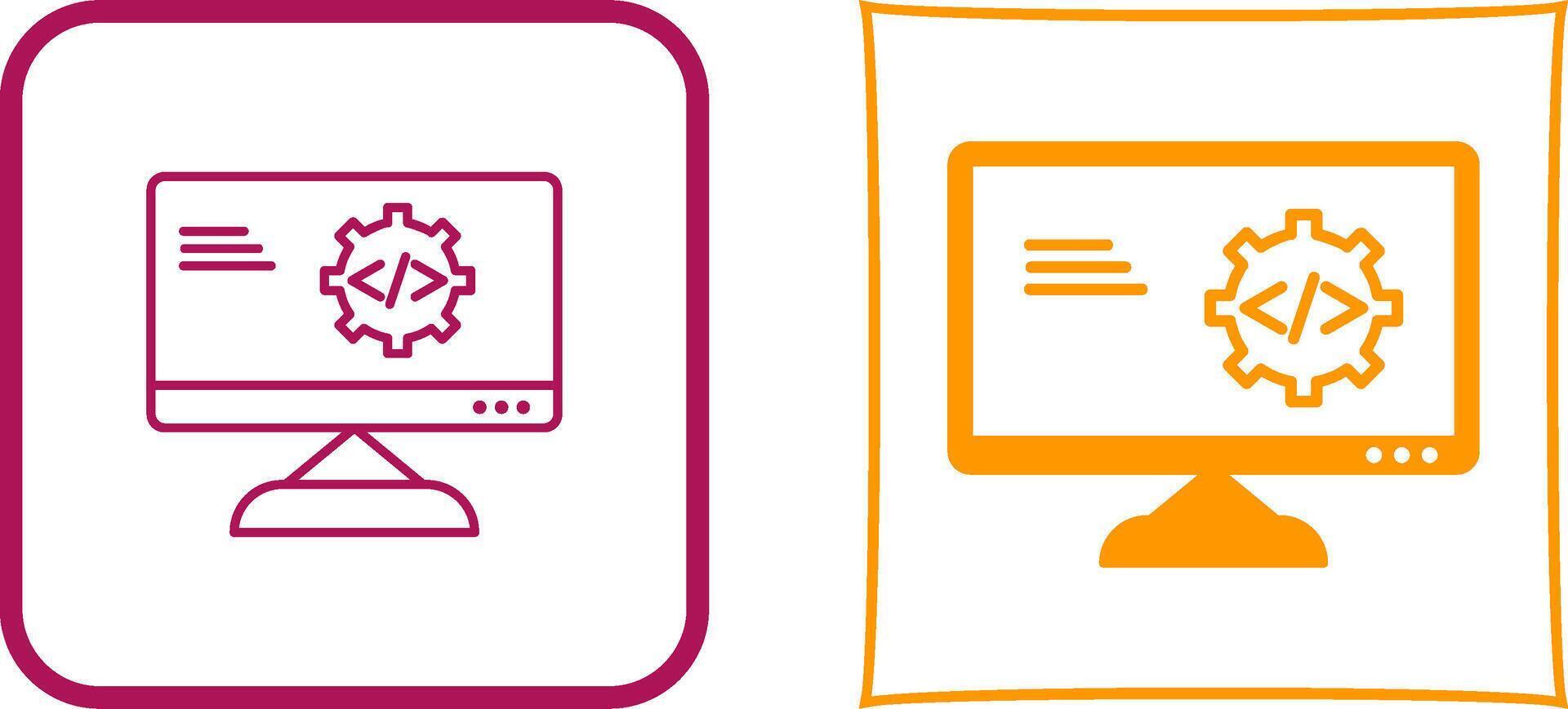 Unique Code Optimization Icon Design 44487740 Vector Art at Vecteezy