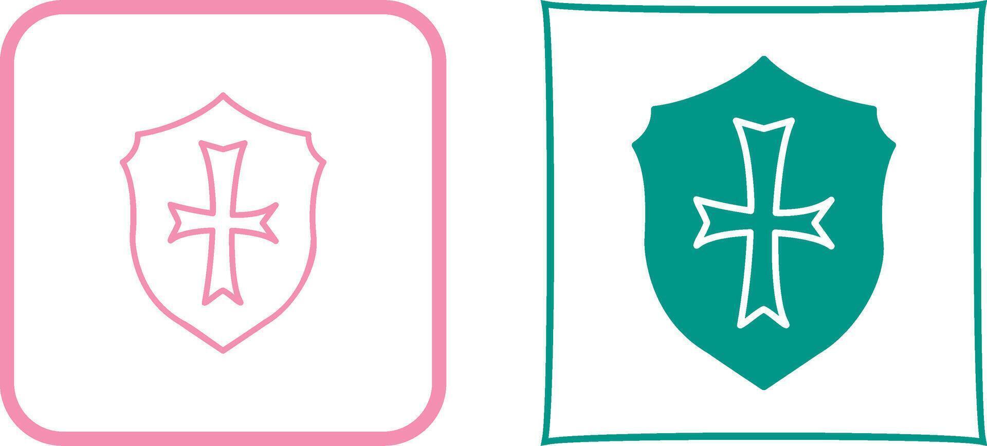 Unique Sheild Icon Design vector