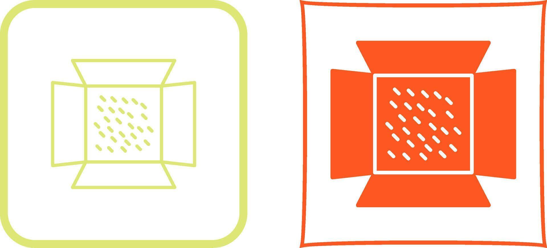 Unique Lights Icon Design vector
