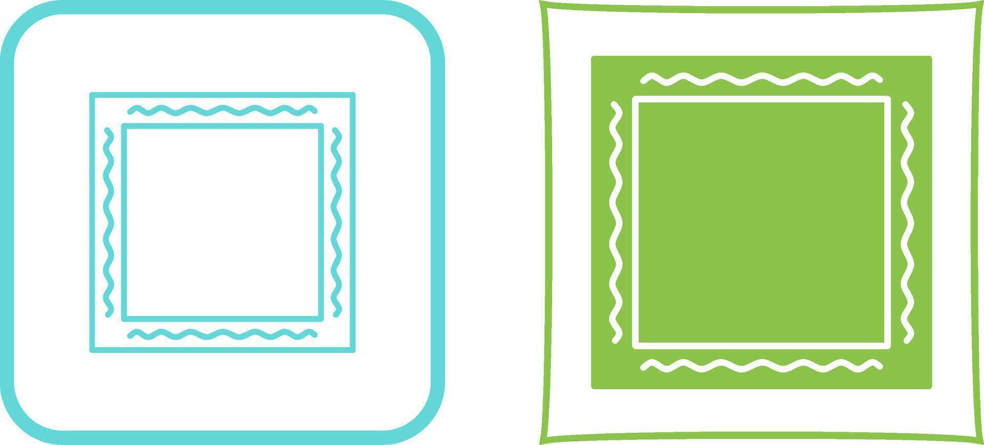 Unique Frame Icon Design vector