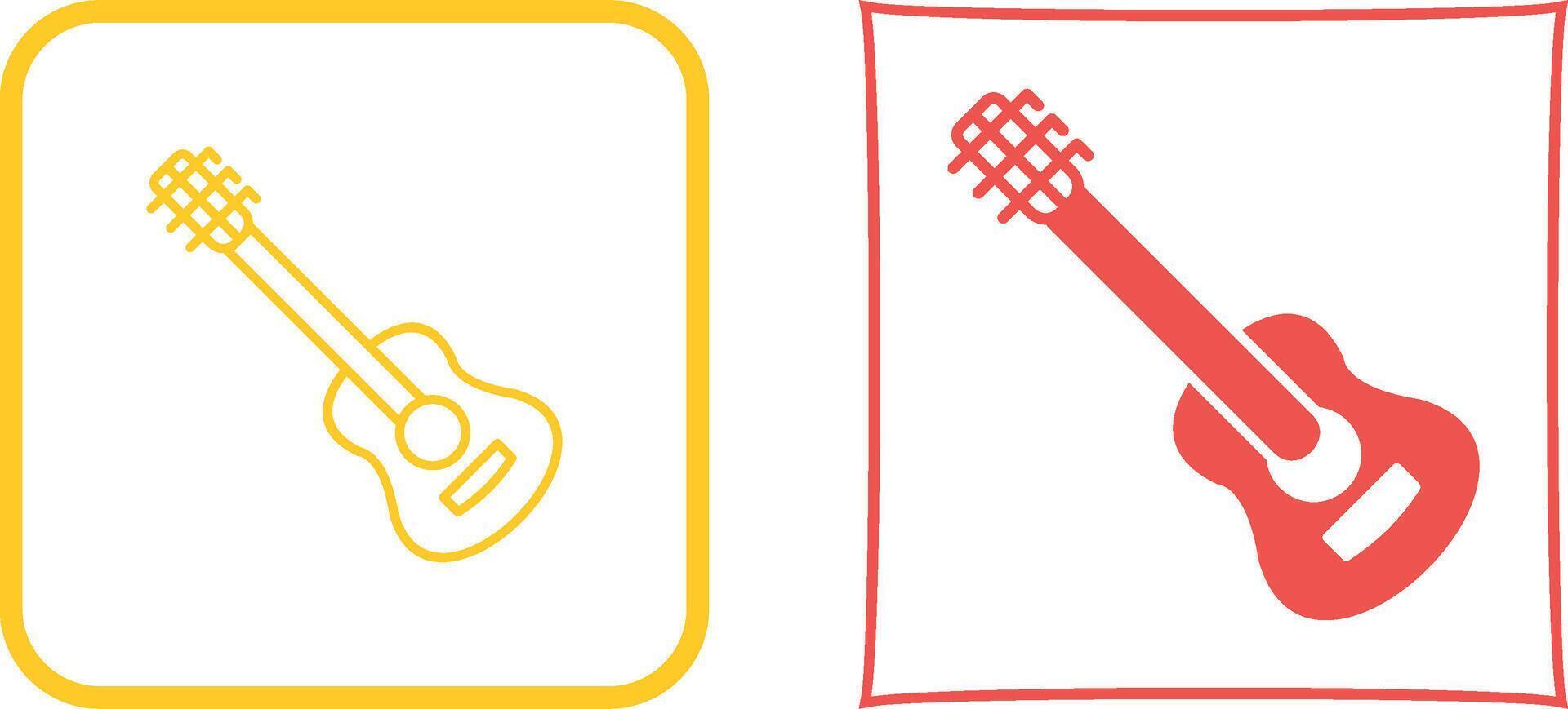 Guitar Icon Design vector