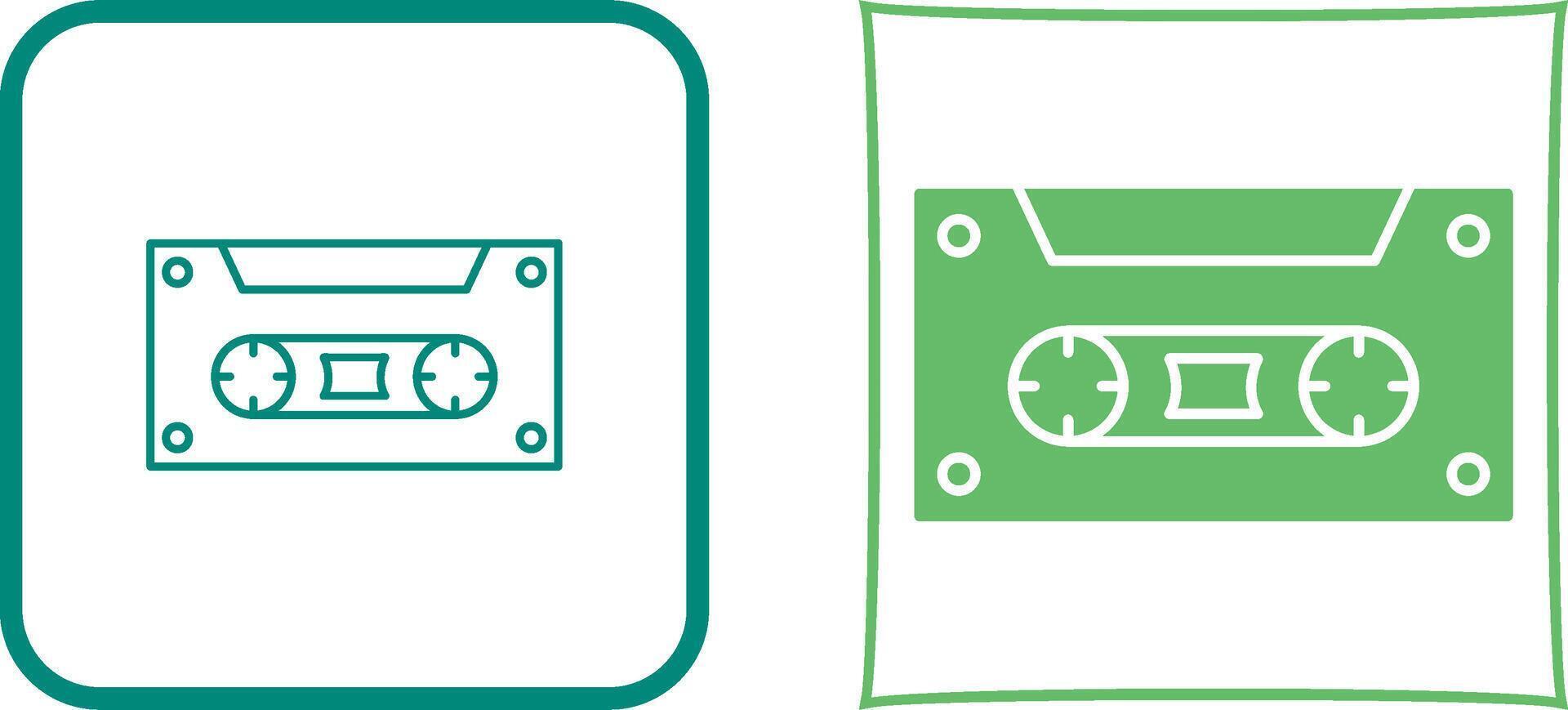 Casette Icon Design vector