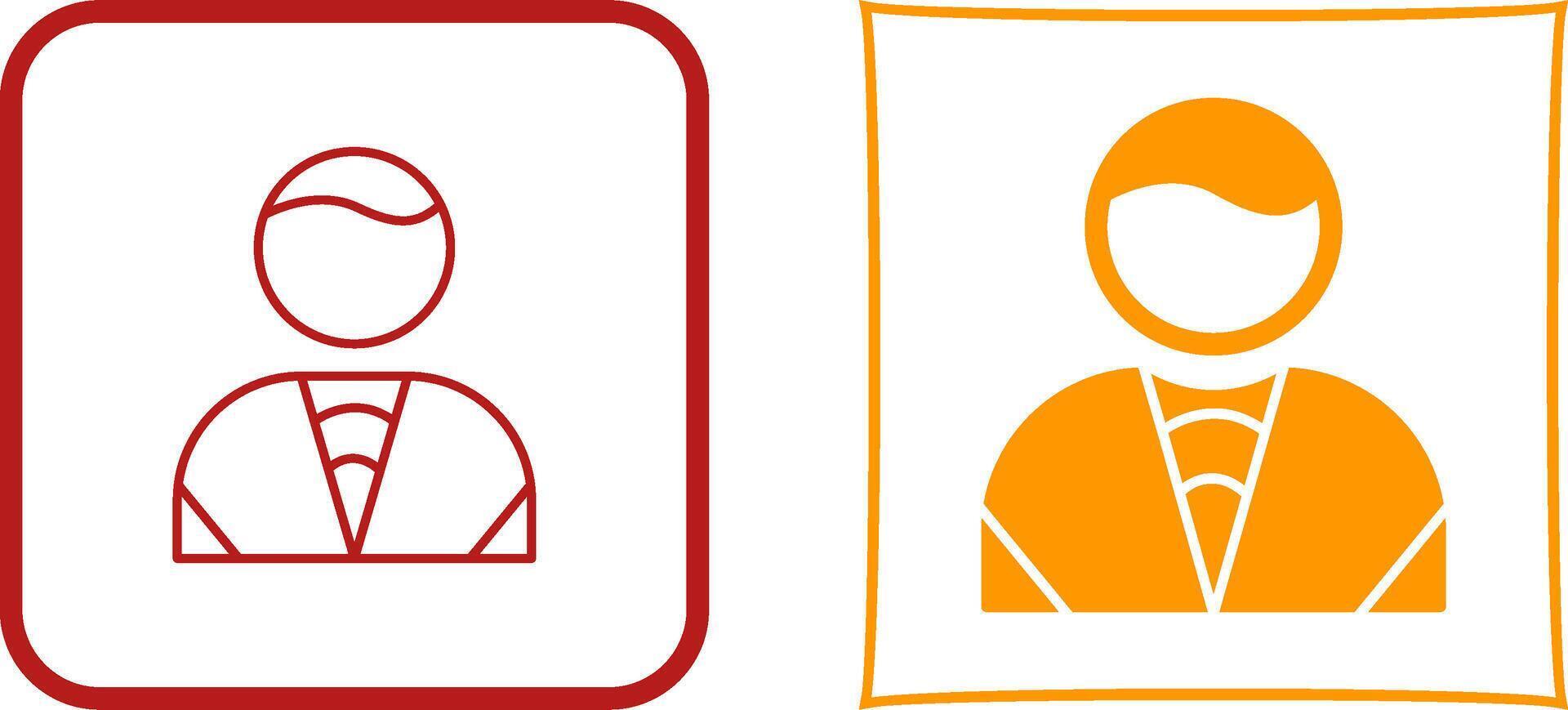 Man Icon Design vector