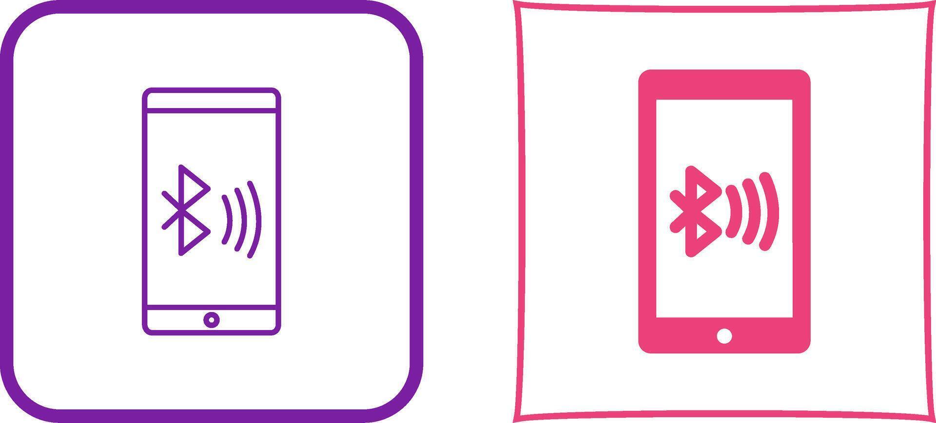 Connected Device Icon Design vector