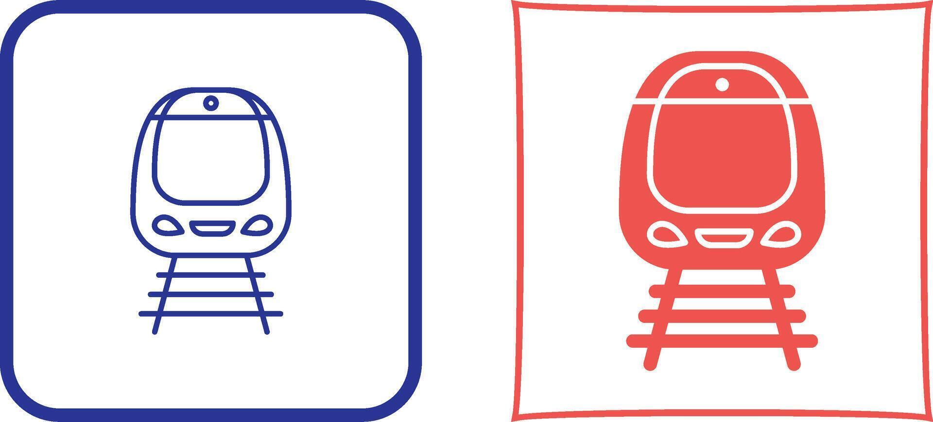 Train Icon Design vector