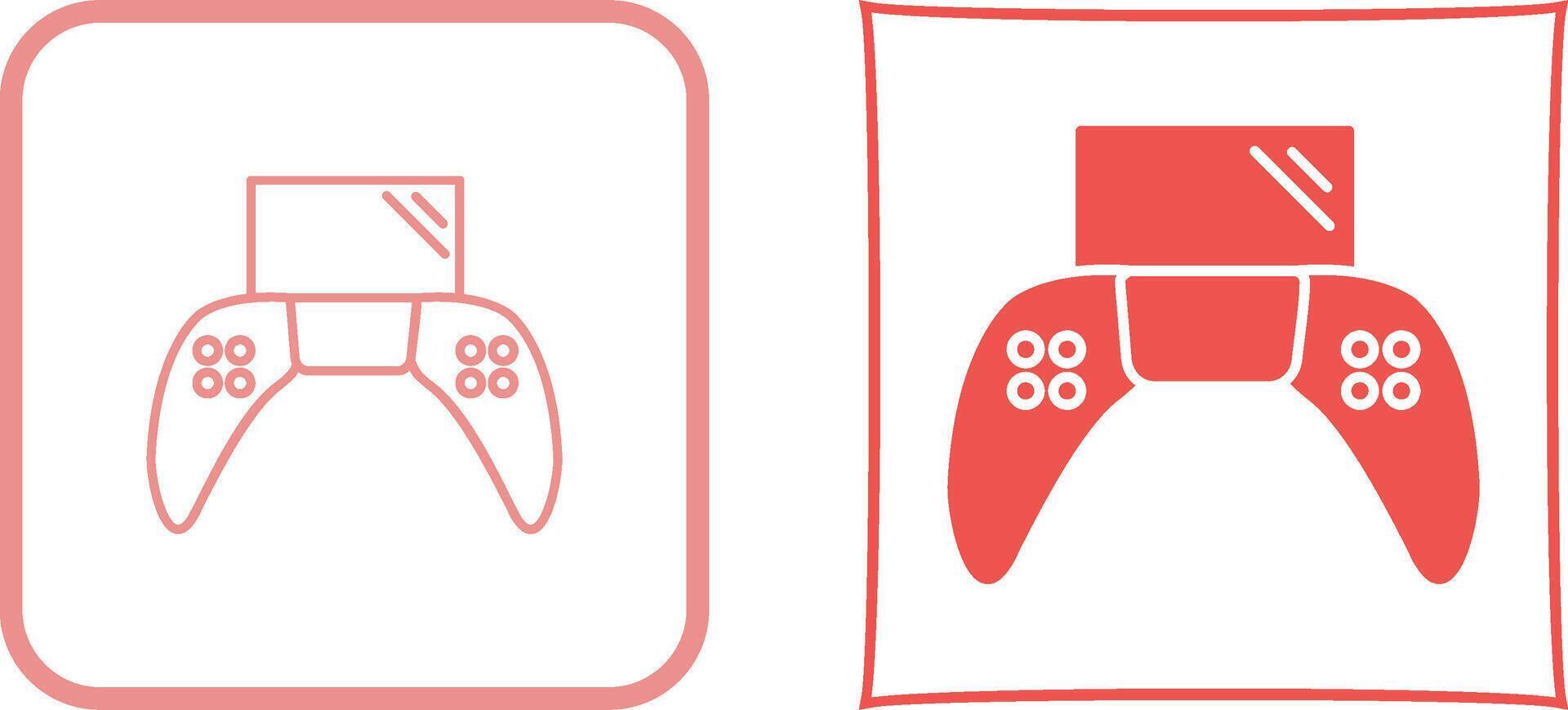 Unique Play Station Icon Design vector
