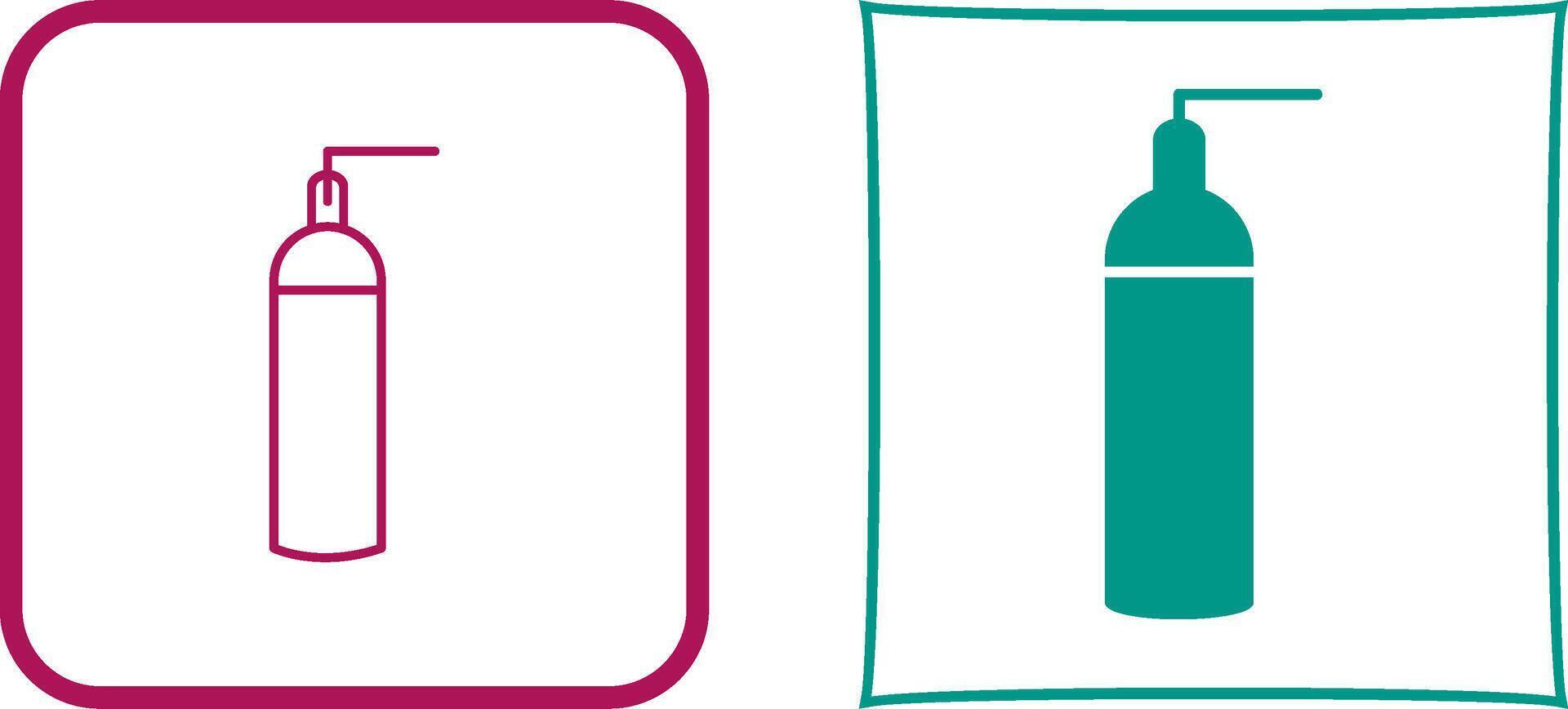 Unique Oxygen Tanks Icon Design vector