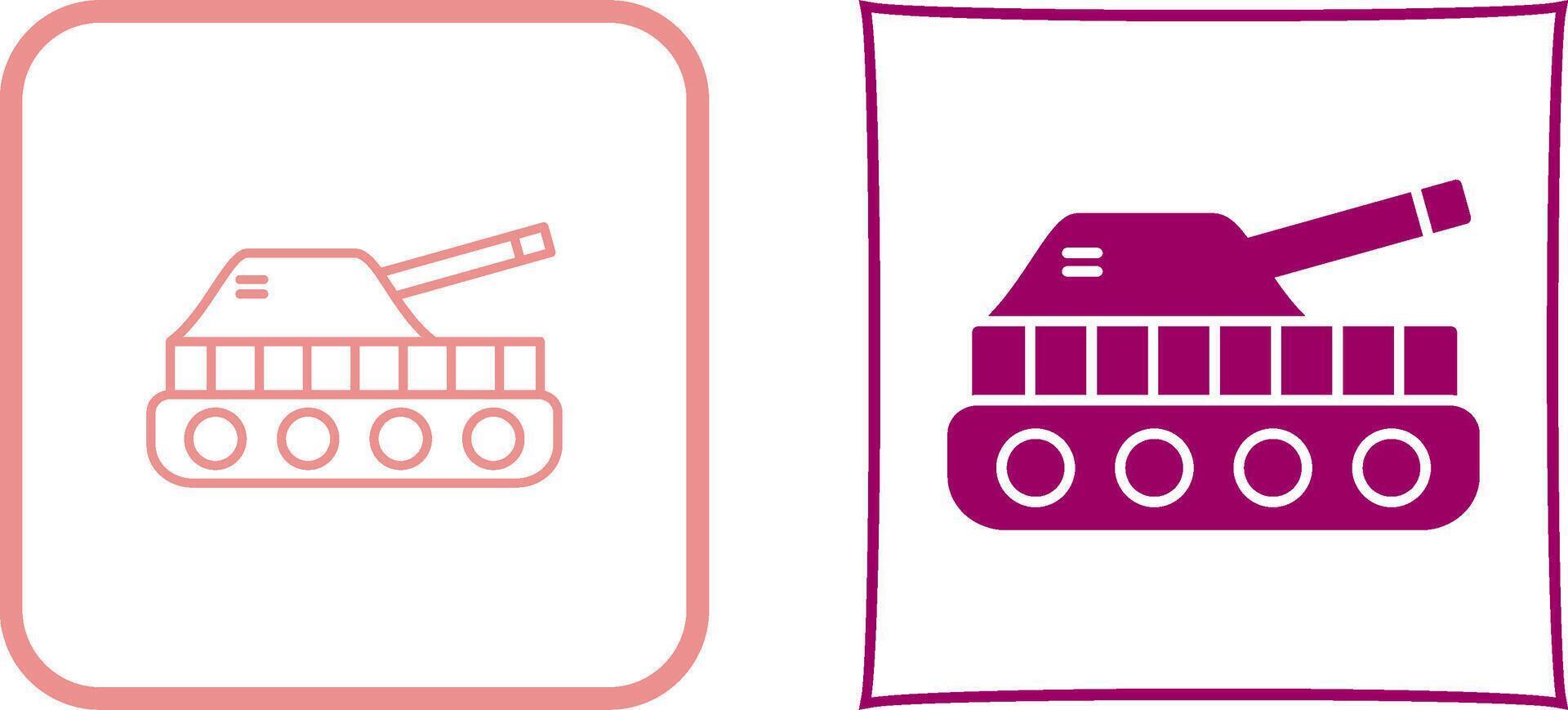 Tank Icon Design vector