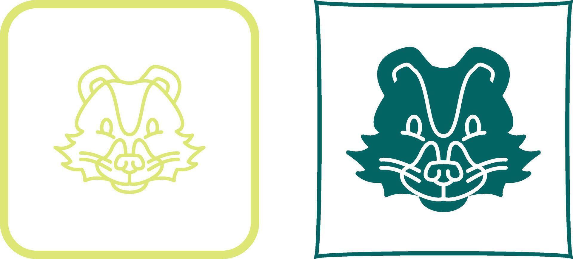 Skunk Icon Design vector