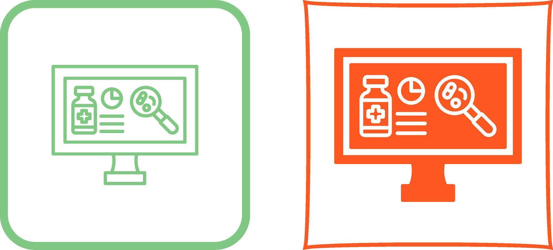 Research Icon Design vector