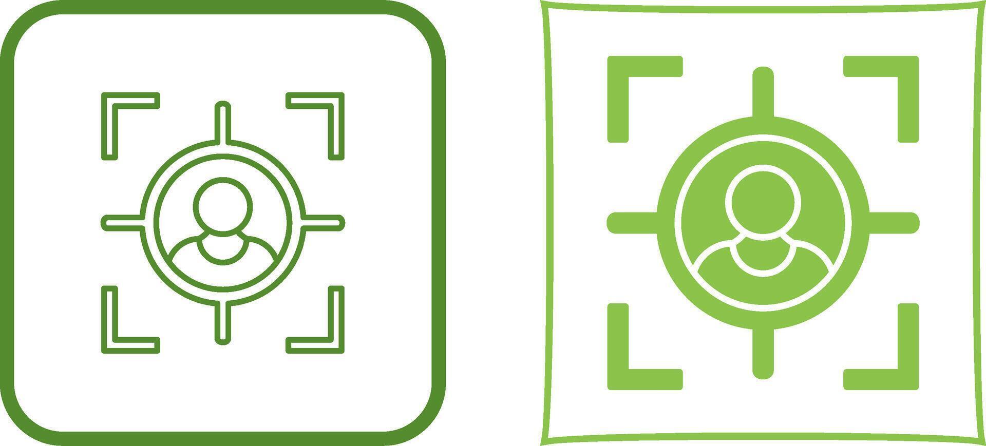 Target Icon Design vector