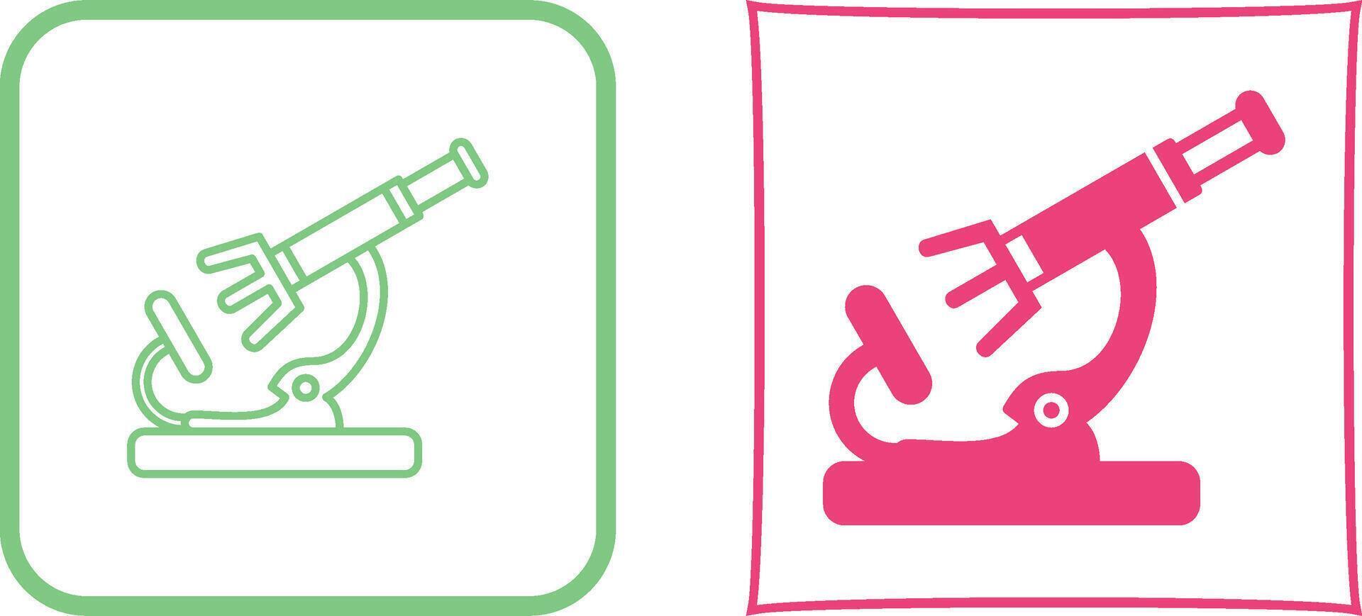 Microscope Icon Design vector