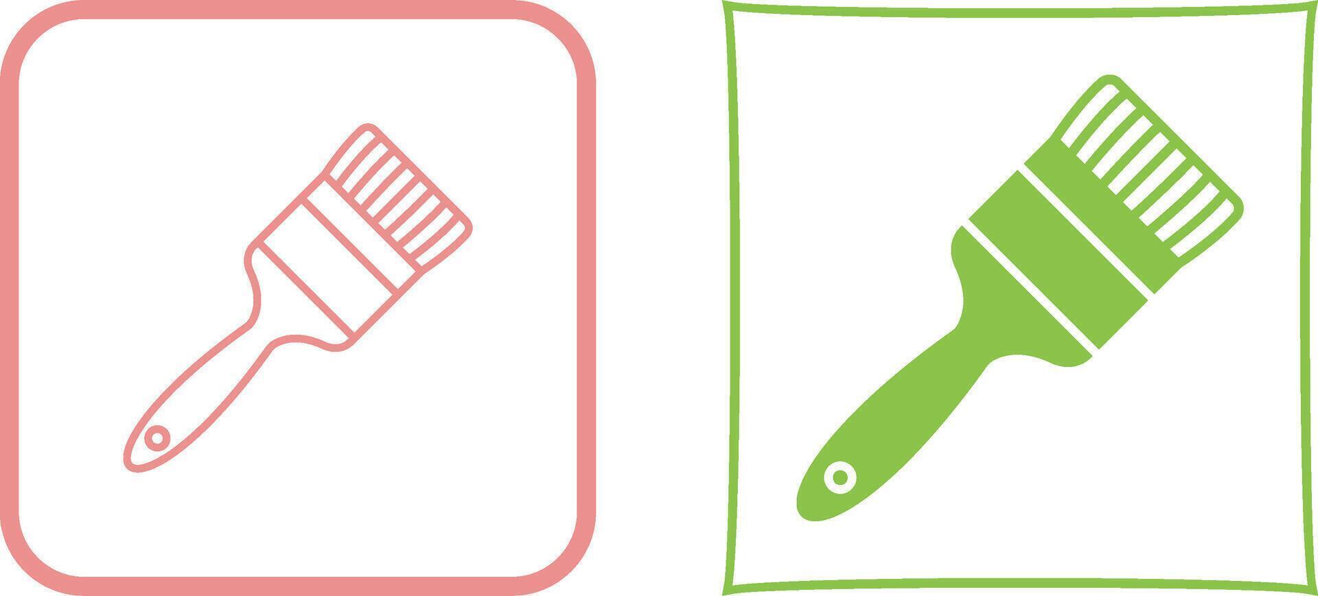 Paint Brush Icon Design vector