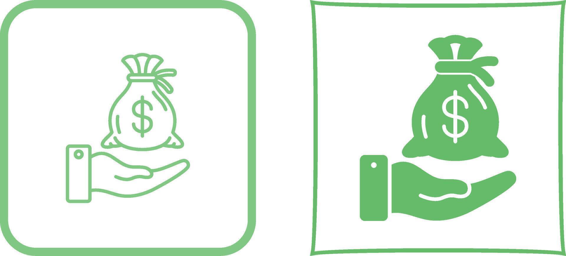 Income Icon Design vector