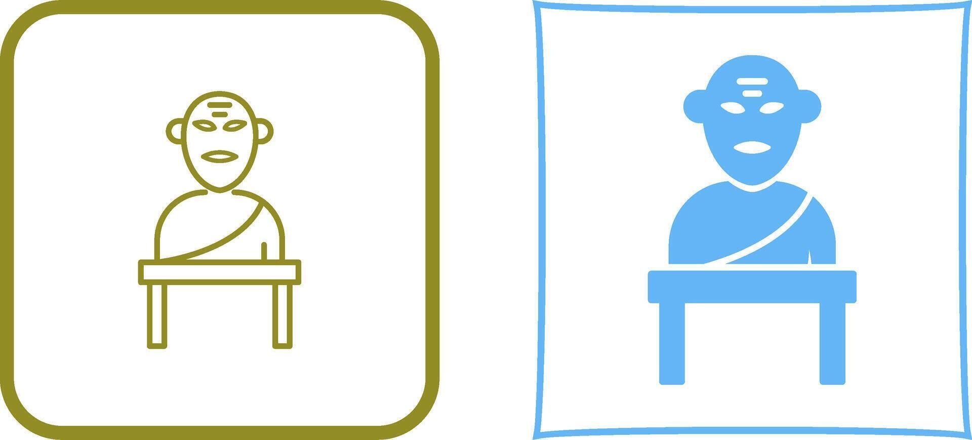 Greek god Icon Design vector