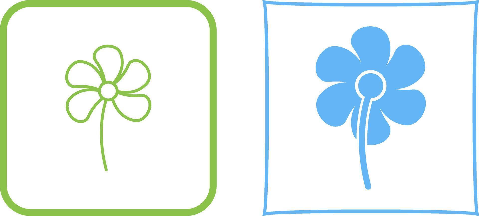 Small flowers Icon Design vector