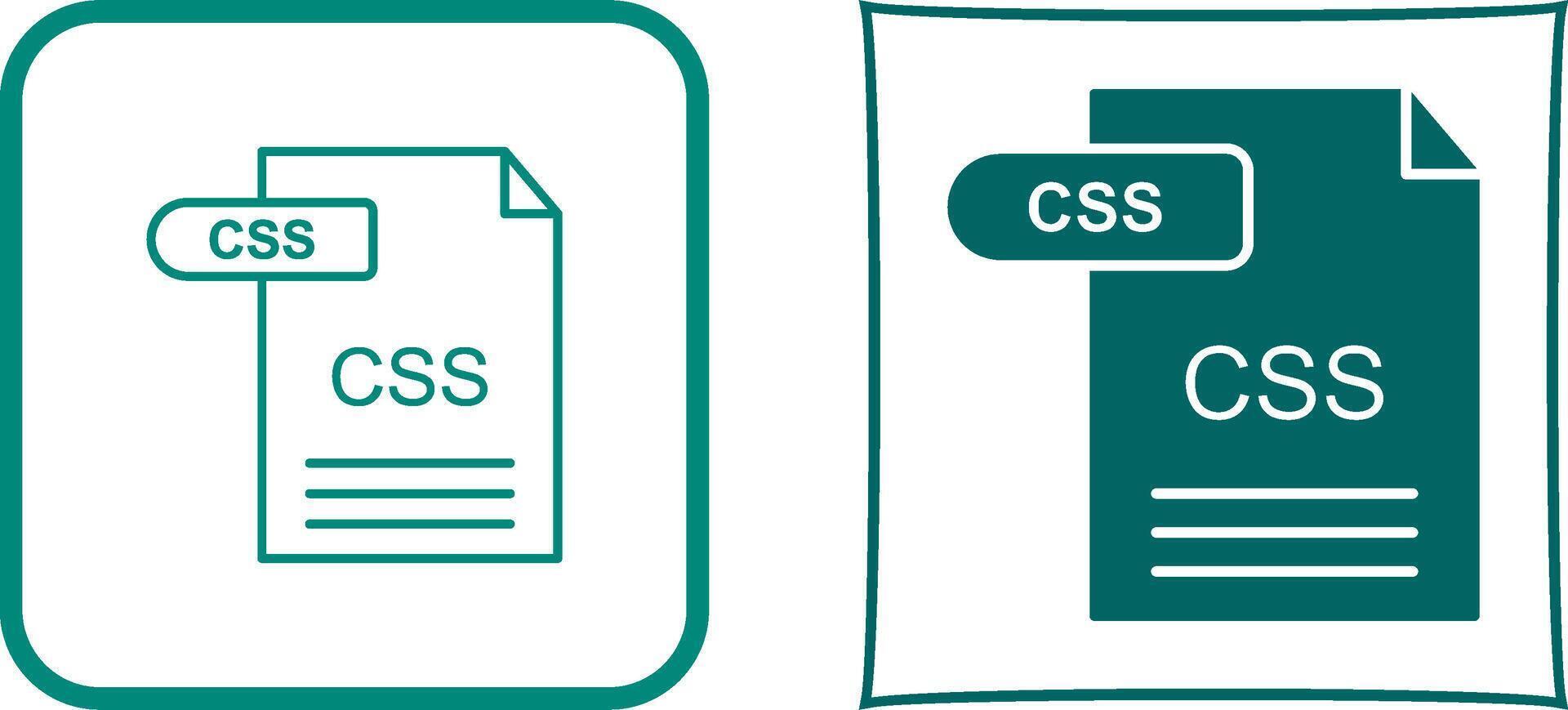 css icono diseño vector