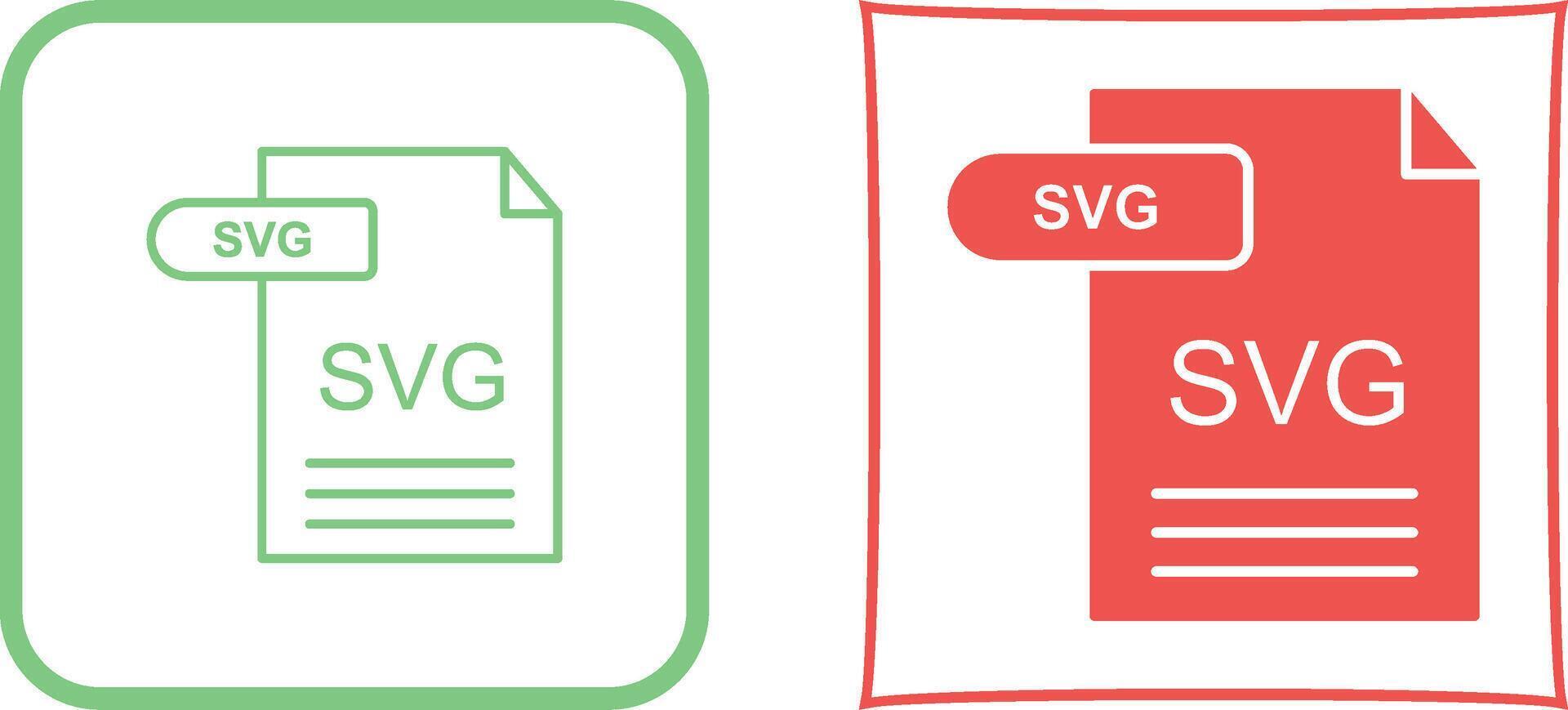 SVG Icon Design vector