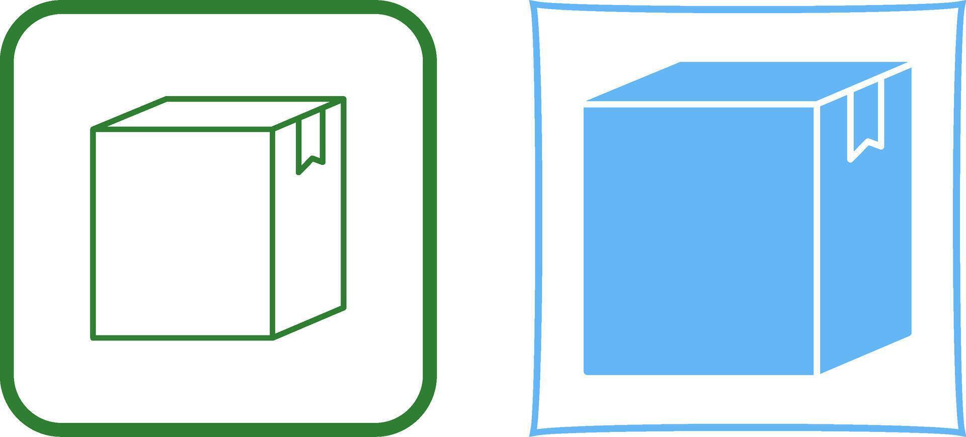 Box Icon Design vector