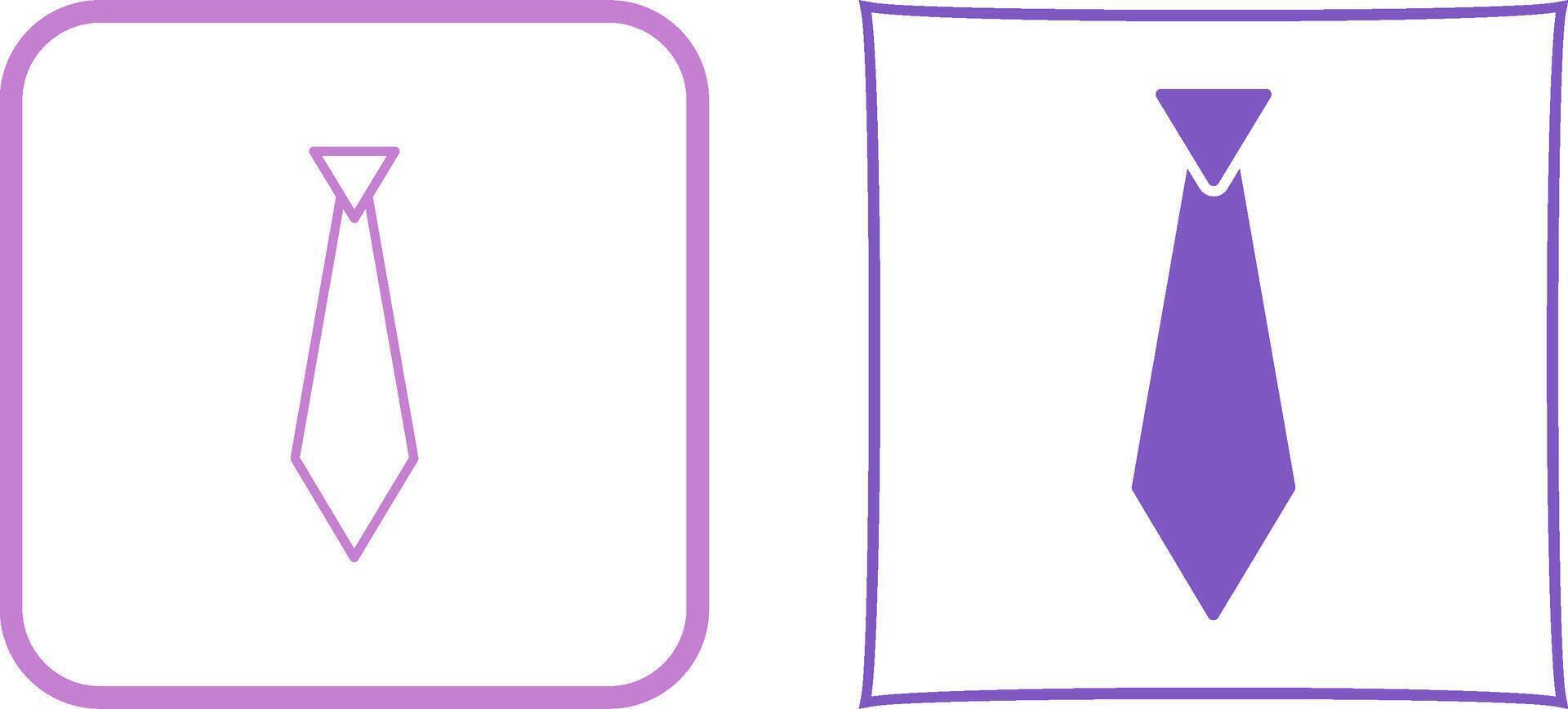 Tie Icon Design vector