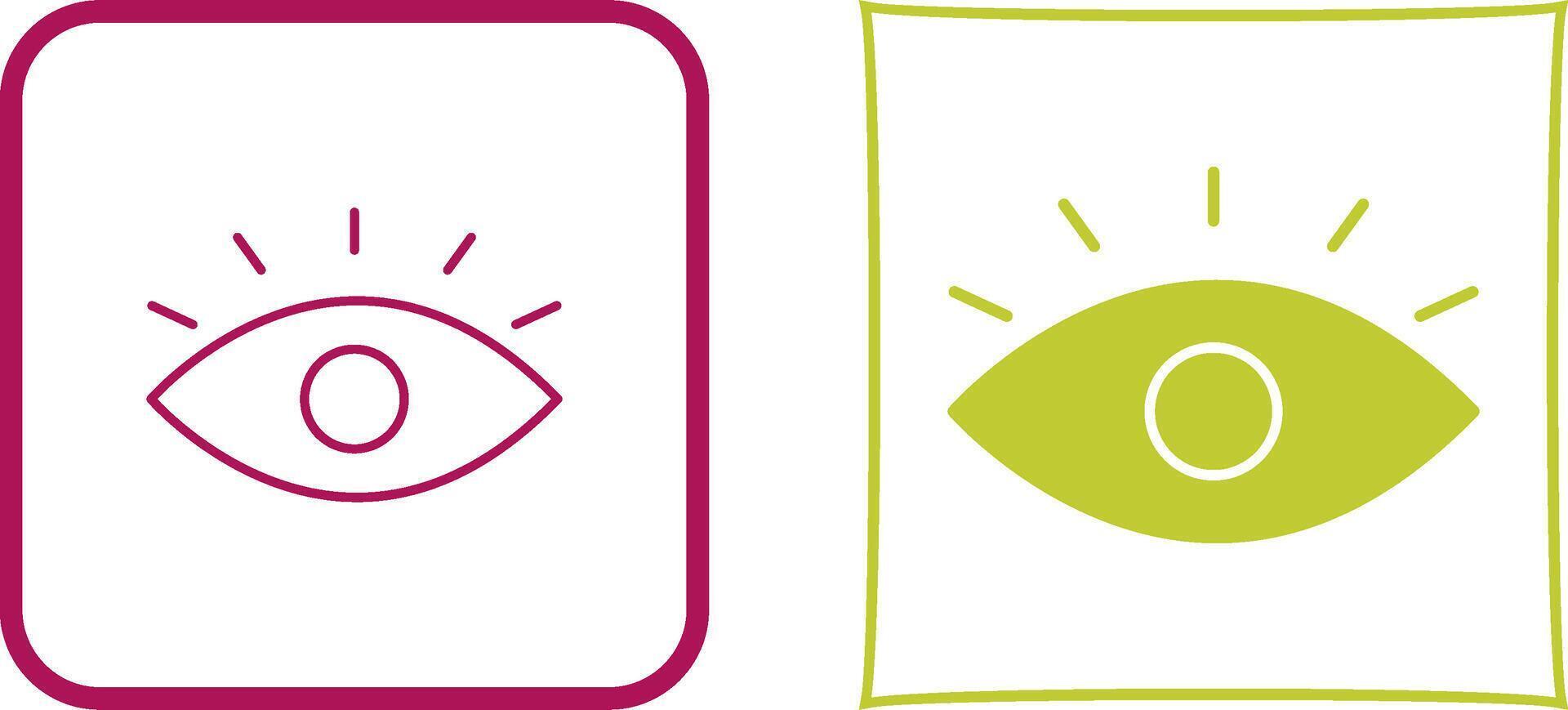Eye Icon Design vector