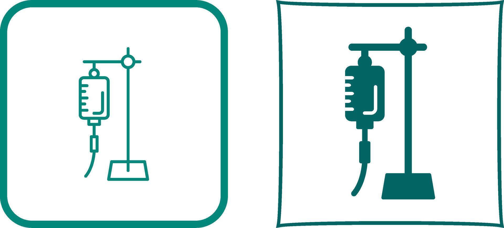 Saline Icon Design vector