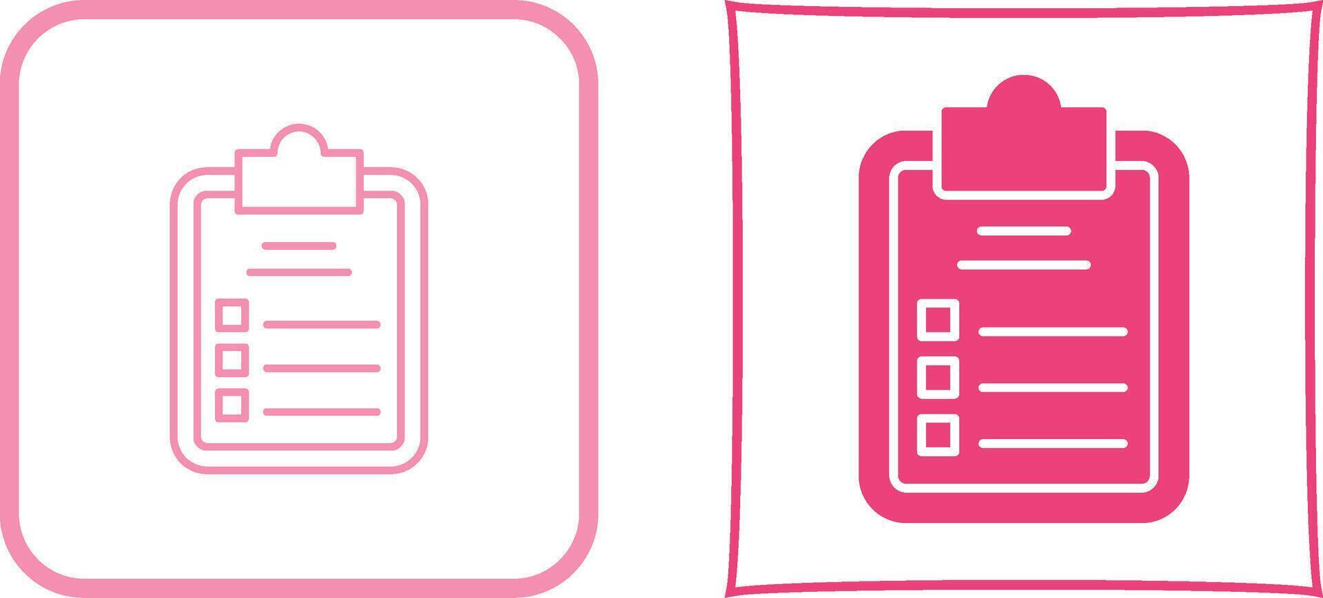 Diagnosis Icon Design vector